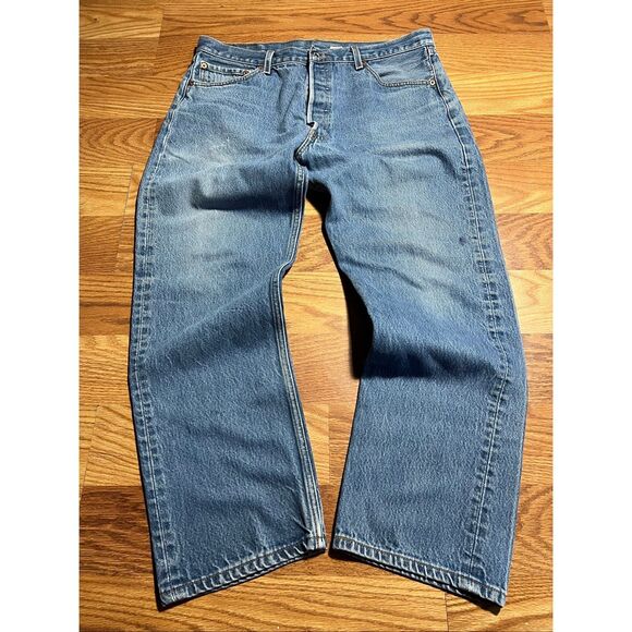 Vintage Levi’s 501 Button Fly 36 x 30 Jeans - Picture 3 of 7